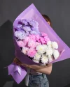 Букет хризантем Черничное мороженое