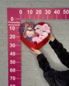 Подарочный набор коробка сердце Любовная любовь с хризантемой