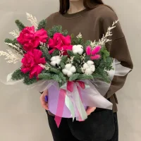 Шляпная коробка Карнавал с французскими розами