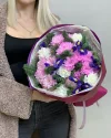 Букет цветов Шуба с ирисами